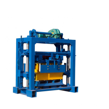 Mobile Manual Hollow Brick Block Maker Concrete Cement Brick Block Making Machine